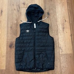 Mens Umbro Hooded Vest